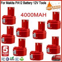 Per Makita 12V Batteria PA12 NI-MH 4000mah Batteria di Ricambio Compatibile Per Makita PA1222 1220 1200 1220 1201 1233S Utensili Elettrici
