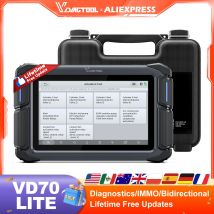 VDIAGTOOL VD70 Lite Scanner Diagnostico Auto OBD2 Bidirezionale con Programmatore Chiavi e 31+ Funzioni Reset DOIP, Aggiornamenti Gratuiti