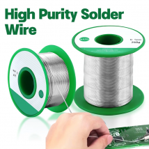 30-250g High Purity Lead-free Solder Wire No Clean Sn99.3/Cu0.7 Rosin Core Solder Wire Roll Environmental Protection Wire Flux