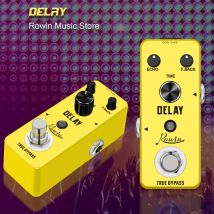 Guitar Delay Pedal Analog Delay Guitar Effect Pedal Switching, Fully Vintage Delay True Bypass Analog Circuit Universal for Guit