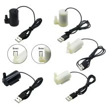 Ultra-silenzioso DC 5V USB Motore Brushless Mini Pompa Sommergibile Idroponica Serbatoio di Pesce Circolazione Processo D'acqua Fontana Cascata
