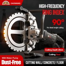 Piła tarczowa do betonu 5200W, ręczna piła tarczowa do cięcia ścian, domowa piła tarczowa do betonu