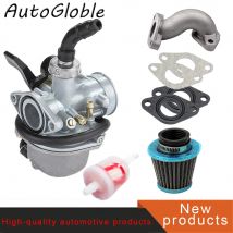 Der neue Universal-Vergaser PZ19 19 mm mit Luftfilter-Vergaser für 50 70 90 110 125 cc ATV Quad 4 Wheeler Dirt Bike Motorrad