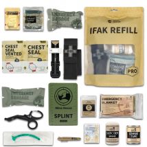 Zestaw uzupełniający Rhino Rescue IFAK Trauma Survival Stop The Bleed Kit Torba 17 szt. Zestaw