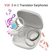 Language Translator Earbuds 150 Languages Two-way Real-time Translation Instant Voice Translator for Travel Learning Business