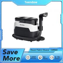 Limpiador a vapor de alta temperatura Teendow C6 MAX, con múltiples boquillas para una calentamiento rápido, No se requiere agentimentos químicos