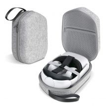Custodia rigida di grande capacità Custodia da viaggio Borsa da trasporto Accessori per cuffie VR per controller touch per cuffie VR Oculus Quest 2