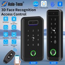 Mehrere Plattform TTlock TTHotel TTRenting Smart Lock Fingerabdruck- und Gesichtserkennung Zugangskontrolltastatur RFID-IC-Kartenleser