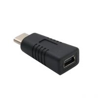 Adattatore universale Mini USB femmina a tipo C maschio convertitore per tablet smartphone