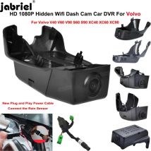 Plug and Play 1080P Wifi Car DVR for Volvo V40 V60 V90 S60 S80 S90 XC40 XC60 XC70 XC90 C40 PoleStar 2 2012- 2025 Dash Cam Camera