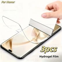 3 pezzi HD idrogel pellicola per Honor Magic 7 Pro 6 RSR 6 Pro 7 Lite 400 Pro 200 Lite protezione dello schermo del telefono per Honor X9c X8b X7a X6c
