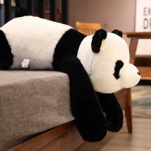 60cm-120cm Giant Panda Plush Toys Miękka poduszka do spania Cartoon Animal Bear Stuffed Baby Doll Klasyczne prezenty urodzinowe dla dzieci