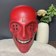 Halloween, Weihnachten, Ostern Home Party, Spukhaus-Szenen-Requisiten, Dekorationen, Streiche, Cosplay, handgefertigte Kunsthandwerksmasken aus Kunstharz