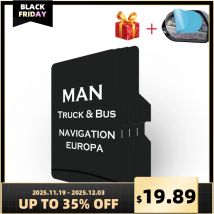 Tarjeta TF Navi para MAN Truck Bus 2016-2020 vehículo GPS Europa Turquía Reino Unido mapas actualizar el último sistema de navegación de datos