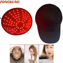 Red Light Therapy Hat with 96 Lamp Beads Laser Hair Growth Cap Professional Cap for Greasy Scalp Hair Care Adjustable Rear Strap
