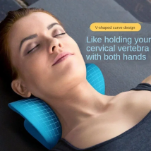 Nacken-Schulter-Stretcher, Relaxer, zervikales Chiropraktik-Traktionsgerät, Massagekissen zur Schmerzlinderung, Ausrichtung der Halswirbelsäule
