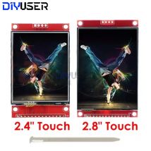 Touch Panel 2.4 2.8 Inch SPI TFT LCD ILI9341 Driver Chip Serial Port Module With PBC 240x320 SPI Serial Display With Touch Pen