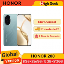 Versión Global HONOR 200 5G Smartphone Snapdragon 7 Gen 3 Android 14 6.7'' AMOLED Display 5200mAh