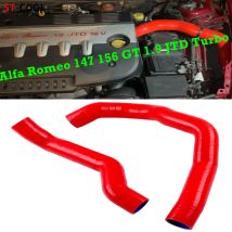 Per Alfa Romeo 147 156 GT 1.9 JTD Turbo Superiore e Inferiore Per Intercooler Tubi In Silicone Duro Tubi Kit Tubi 4 Strati 1 PZ O 2 PZ