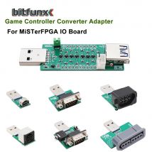 BitFunx MiSTerFPGA SNAC Adattatore convertitore controller di gioco USB 3.0 per scheda IO MiSTerFPGA