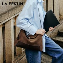 LA FESTIN Original Tote Bags for Women Popular Shoulder Crossbody Bag Large Capacity Handbag Casual Package Lady Fashion Bag