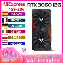 SOYO nuevas tarjetas gráficas para juegos NVIDIA GeForce RTX 3060 12GB GDDR6 192 bits tarjeta de vídeo GPU de escritorio componentes de computadora