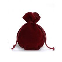 10pcs Calabash Drawstring Bags Velvet Pouch For Jewelry Making Sachet Gift Wedding Party Packages Bead Container Storage