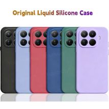 Per Xiaomi 15T Pro Custodia Xiaomi 15T Pro Cover Funda Shell Coque Originale Silicone Liquido TPU Morbido Paraurti Del Telefono Xiaomi 15T Pro