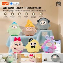 Peluche AI con voce intelligente e occhi LED, compagno interattivo per bambini/adulti ‌ Pronto in regaloE-Pet ricaricabile apri la vita divertente con l'app Tuya
