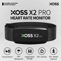 XOSS X2 Pro czujnik tętna ładowarka akumulator przechowuje dane do pływania żaglówka Fitness bieganie jazda na rowerze