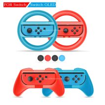 NintendoSwitch Zubehör Racing Lenkrad Nintendo Switch Griffgriffe Nintendo Joycon Cap für Nintendo Switch OLED Gamepad