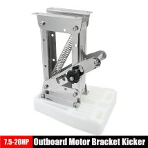 2-Takt-Außenbordmotorhalterung Kicker Marine Hardware 304 Edelstahl Außenbordmotorhalterung Halterung bis zu 7,5-20 PS