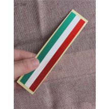 Universal Car Steering Wheel Strip Sticker Italy Hungary Nation Flag Decals Styling For Ferrari Abarth Maserati Alfa Romeo