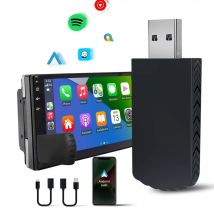 Kabelgebundener zu kabelloser CarPlay-Adapter. Plug-and-Play. Konvertieren Sie OEM-kabelgebundene CarPlay in Wireless