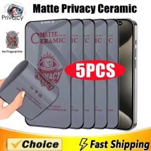 Protezione schermo privacy in ceramica opaca per Samsung Galaxy A56 A36 S25 Ultra S24 FE S23 S22 Pellicola anti-spia A55 A54 A35 A26 A16 A06