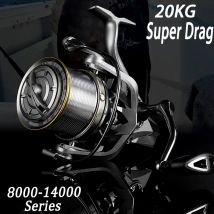 NGK Edelstahllager Spinn-Angelrolle 8000 9000 10000 12000 14000 Drag 20 kg Leistungsstarke Rolle Salzwasser Süßwasser