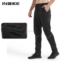INBIKE Winter-Fleecehose für Herren, winddicht und warm, zum Radfahren, Laufen, Wandern und andere Outdoor-Aktivitäten