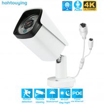 XMEYE 8MP 4K POE Wired IP ONVIF H.265 Registrazione audio CCTV Face Detection 5MP 4MP 3MP Impermeabile IP66 Videocamera di sicurezza esterna