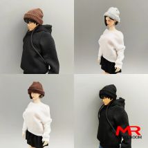 1/12 Scale Male Female Knit Hat Fashion Cap Model Clothes Accessories Fit 6'' Soldier BJD Action Figure Body Dolls
