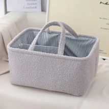 ​ Tragbare Handtasche Multifunktionale Baby Produkte Organizer Korb Große Kapazität Reise Mama Tasche Windel Tasche Verdicken Lagerung Tasche