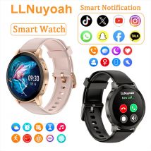 LLNuyoah Smart Watch Bluetooth Call 1.45 "TFT Touch Screen Fitness Watch IP68 impermeabile con 100 + modalità sportive per uomo donna