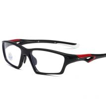 Tr90 Sport Anti-Blaulicht-Brille für Frauen und Männer-400-400-100 Myopie Brille Acetat Rahmen