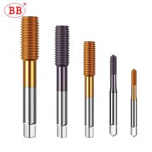 BB Fluteless Tap Thread Forming Extruded HSS TiN Coated M35 Co5 CNC-Werkzeugmaschine für Aluminium, Metall, Stahl