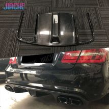 Carbon Fiber Hinten Lippe Für Benz E Klasse W207 C207 Coupe E260 E300 E350 Sport 2 Tür 2009-2012 auto Hinten Diffusor Lip Spoiler
