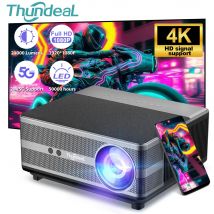 Proiettore ThundeaL Full HD 1080P WiFi LED 2K 4K Video Movie Beam TD98 TD98W Proiettore Android PK DLP Home Theater Cinema Beamer