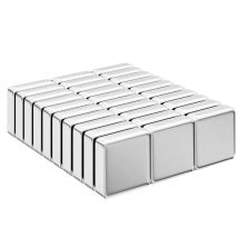 10 x 10 x 2 mm rechteckiger Magnet für Kühlschränke, Bastelartikel, Whiteboards, DIY-Projekte, Büromagnete, rechteckige Magnete.