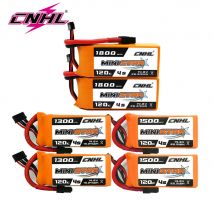 2PCS CNHL 4S 14.8V Lipo Batteria 1300mAh 1500mAh 1800mAh 120C Ministar Serie Con Spina XT60 Per RC FPV Drone Quadcopter aereo