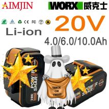 WA3570 Für alle WORX 20 V für Worx 4,0/6,0/10 Ah Lithium-Batterie WA3553 WA3551 WA3553.1 Elektro- und Gartengeräte k