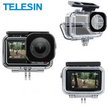 TELESIN 45M Custodia impermeabile per DJI OSMO Action 3 4 5pro Custodia subacquea per immersione Accessori per action camera