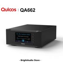 QULOOS QA662 amplificador de auriculares DAC de escritorio Streamer de música Bluetooth LDAC GUSTARD